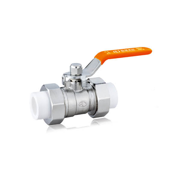 PP-R brass ball valve ( double-head)