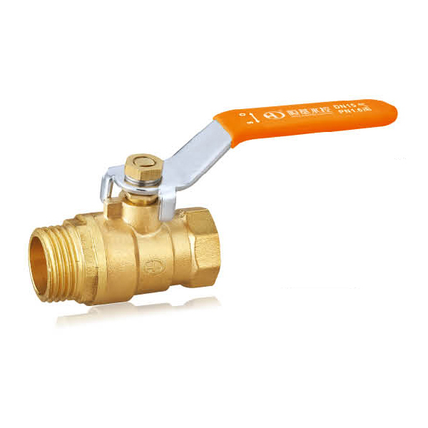 Type 216 internal and external wire brass ball valve