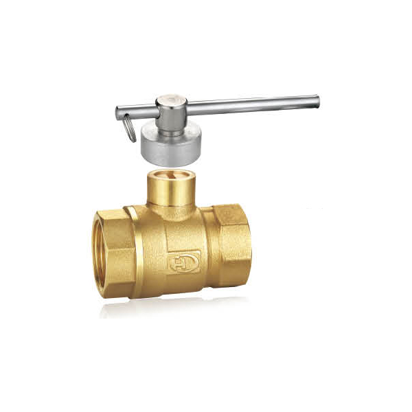 Type 209 brass external magnetic locking valve