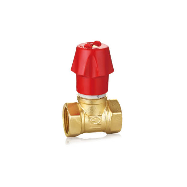 Brass heating valve